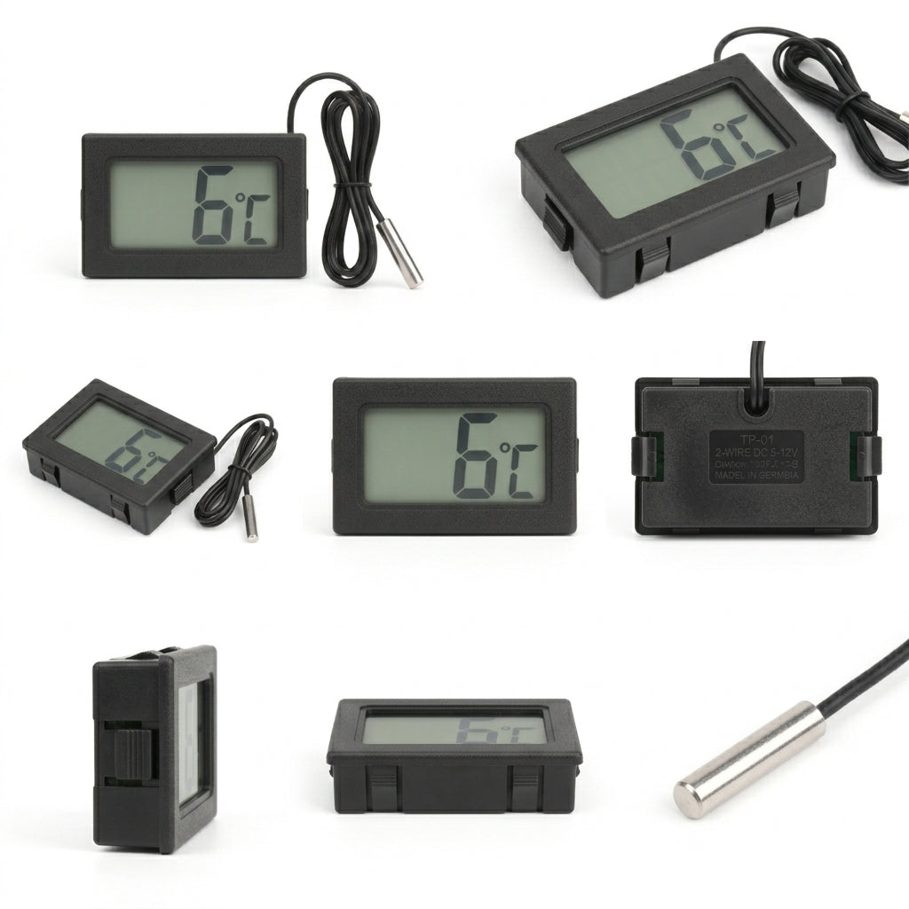 TPM-10 Digital Probe Thermometer for Hospital Pharmacy & ICU Medicine Refrigerator | Fridge Temperature Monitor for Drug & Vaccine Cold Storage | CE Certified